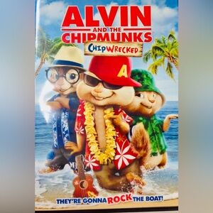 Alvin and the Chipmunks: Chipwrecked DVD Movie Children Family Action Adventure